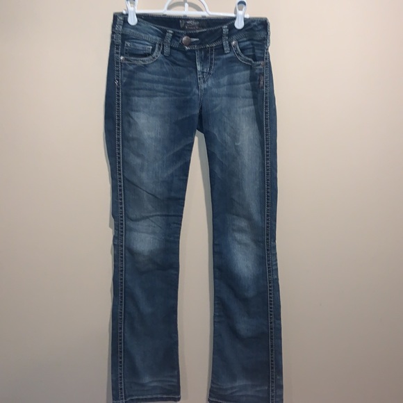 Silvers jeans Tuesday low boot W27/L33 - Picture 4 of 7